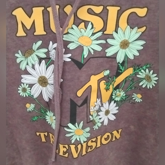 Vintage Look/" Distressed Look" MTV Hoodie - Picture 2 of 12